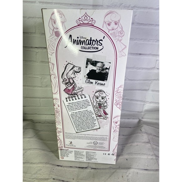 Disney Animators Collection Sleeping Beauty Princess Aurora 16in Doll With Pet - Picture 6 of 9